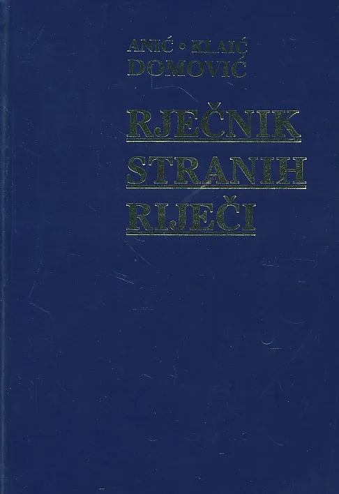 Rječnik stranih riječi
