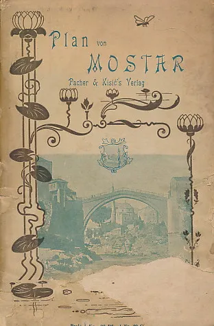 Plan von Mostar