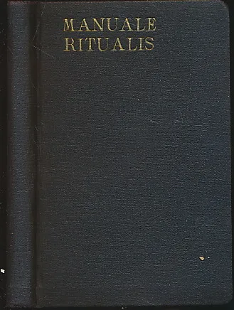 Manuale ritualis in usum cleri archidioecesis Zagrabiensis Jessu et auctoritate ordinarii editum