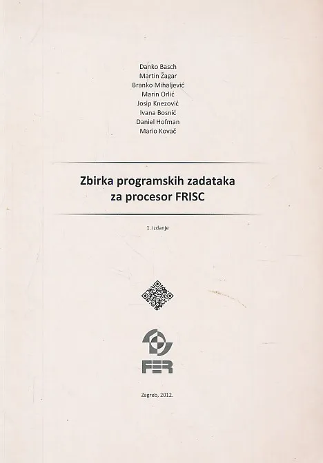 Zbirka programskih zadataka za procesor FRISC