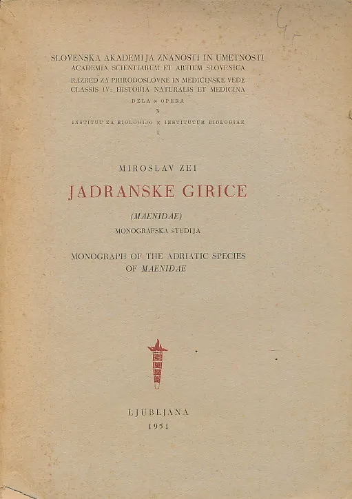 Jadranske girice (Maenidae)