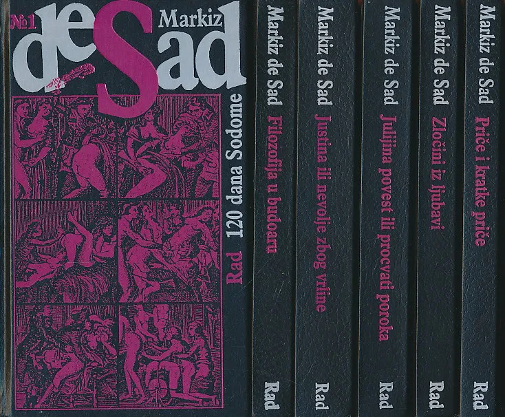 Izabrana dela Markza de Sada 1-6