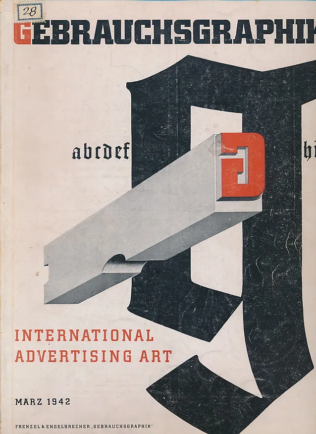 Gebrauchsgraphik Marz 1942