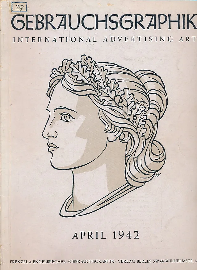 Gebrauchsgraphik April 1942