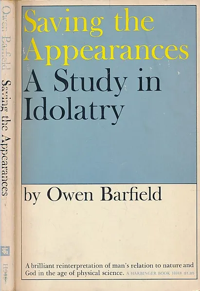 Saving the Appearances : A Study in Idolatry