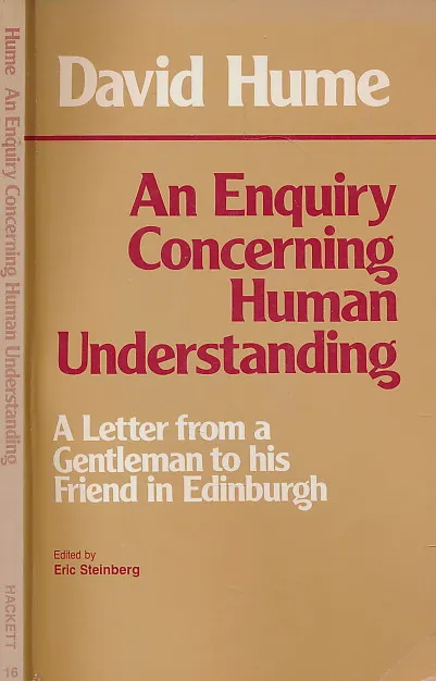 An Enquiry Concerning Human Understanding;  A Letter from a Gentleman to His Friend in Edinburgh