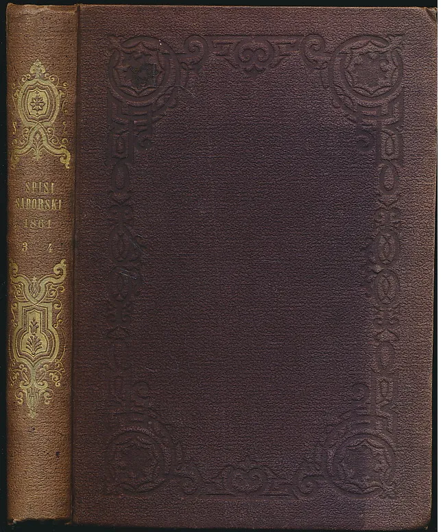 Spisi saborski sabora Kraljevinah Dalmacije, Hrvatske i Slavonije od god. 1861. Svezak III-IV.