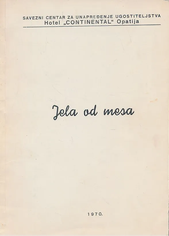 Jela od mesa