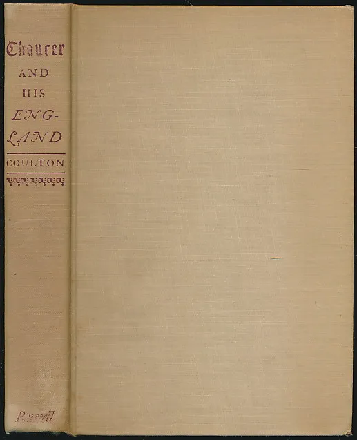 Chaucer and his England