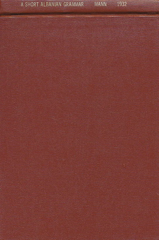 A Short Albanian Grammar