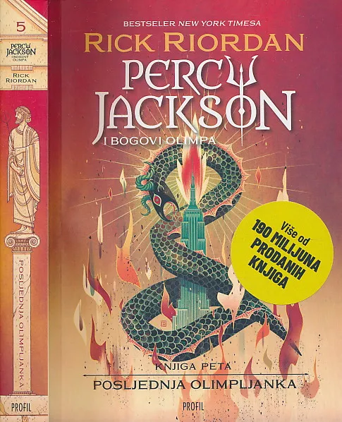 Percy Jackson i bogovi Olimpa - Knjiga peta: Posljednja Olimpljanka