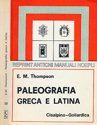 Paleografia Greca e Latina