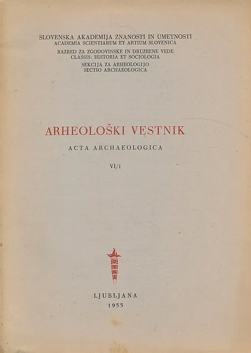 Arheološki vestnik VI/1/1955