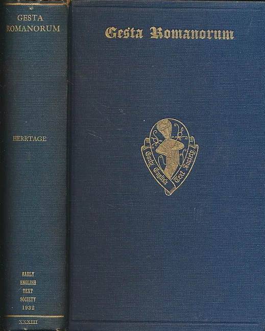 Early English Versions Gesta Romanorum