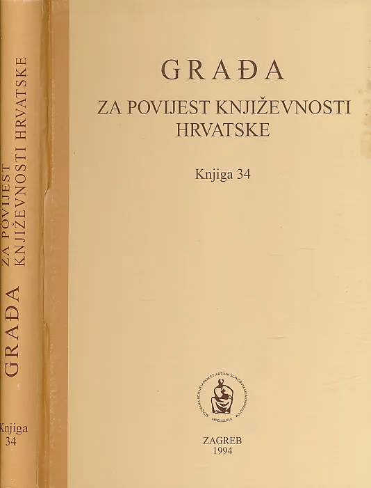 Građa za povijest književnosti hrvatske, knjiga 34: Matošiana I. Matoševa pisma i pisma Matošu