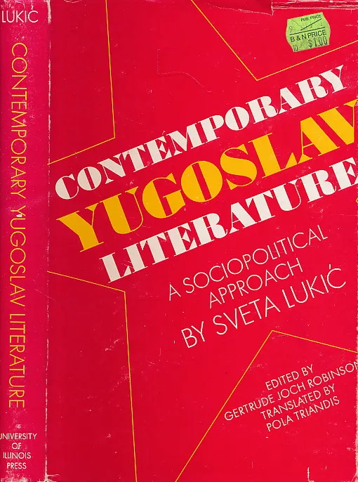 Contemporary Yugoslav Literature
