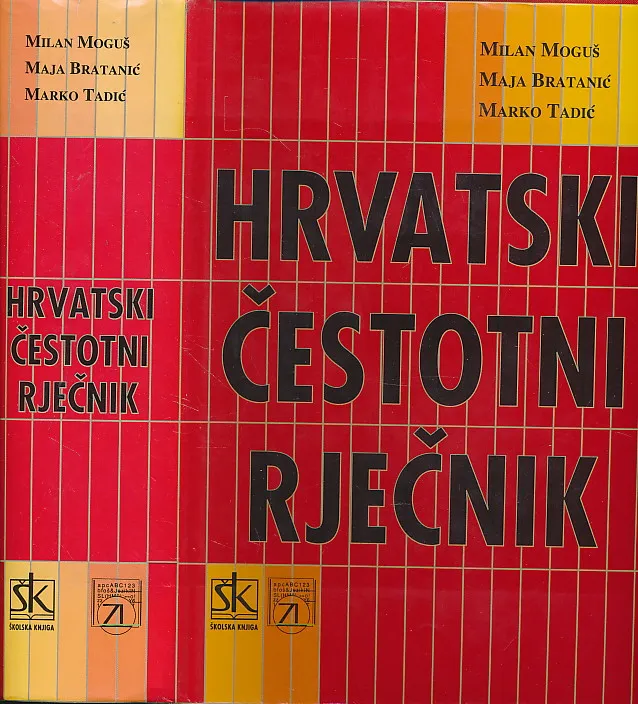 Hrvatski čestotni rječnik