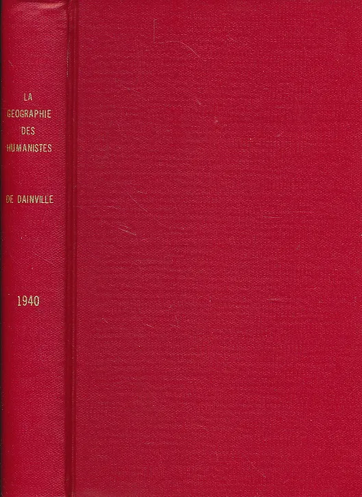 La geographie des humanisters