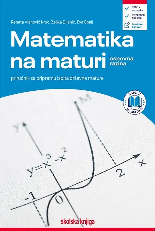 Matematika na državnoj maturi - osnovna razina - priručnik za pripremu ispita državne mature iz matematike