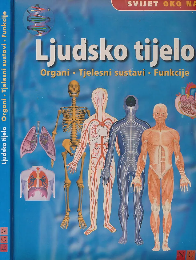 Ljudsko tijelo : organi, tjelesni sustavi, funkcije
