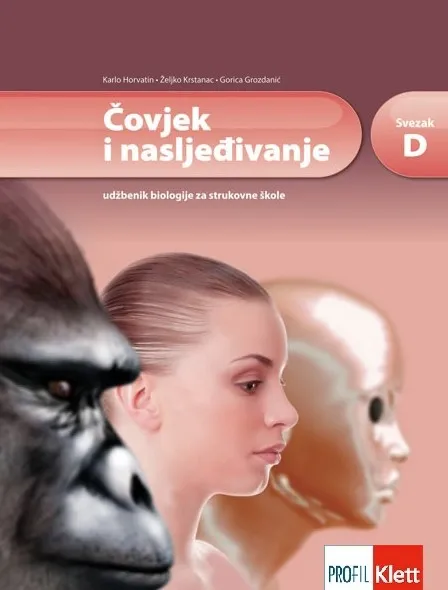 Čovjek i nasljeđivanje svezak D udžbenik biologije za strukovne škole