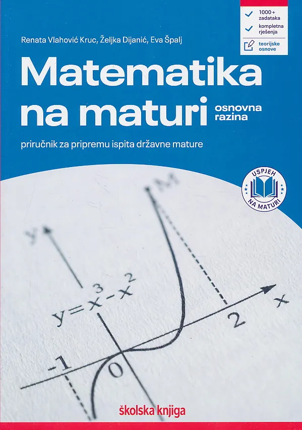 Matematika na maturi : priručnik za pripremu ispita državne mature. Osnovna razina.