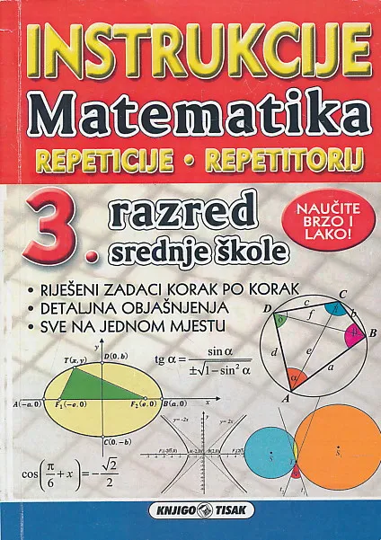 Instrukcije Matematika 3. razred srednje škole
