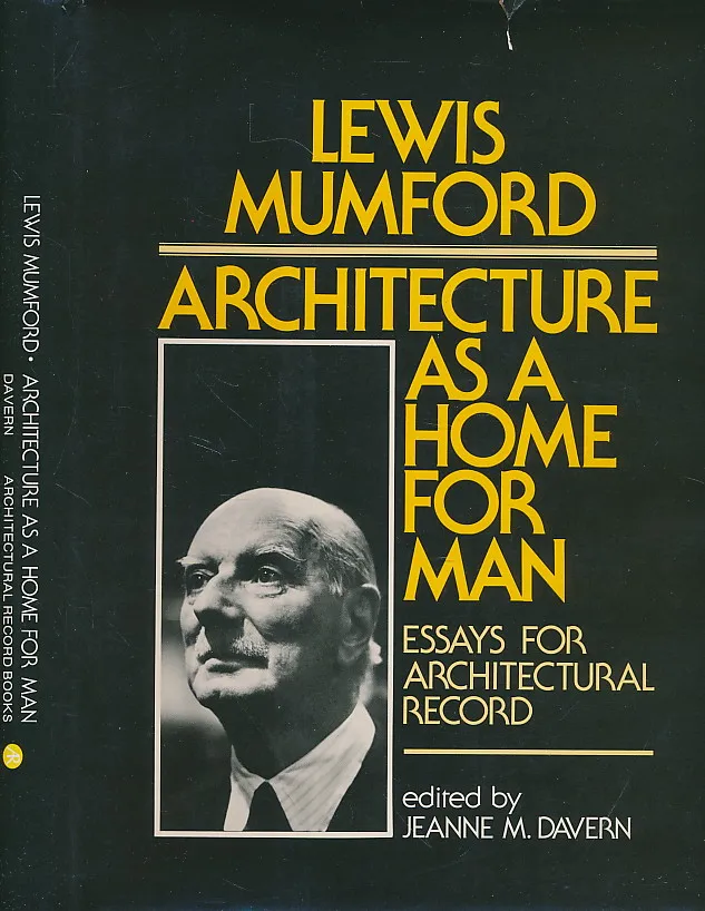Architecture as a Home for Man