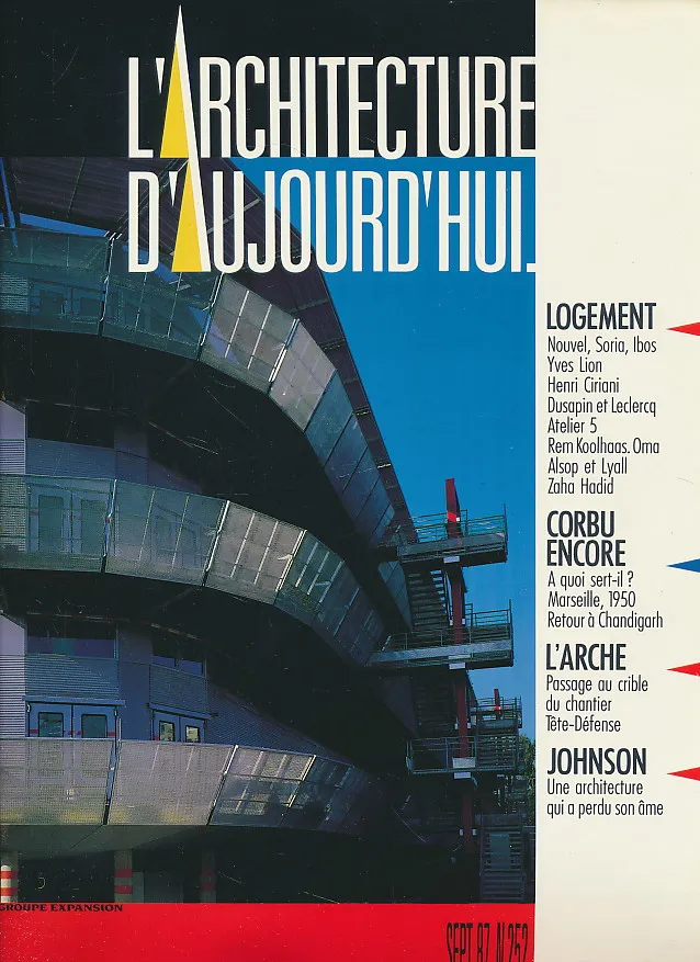 L architecture d Aujourd hui 252 1987