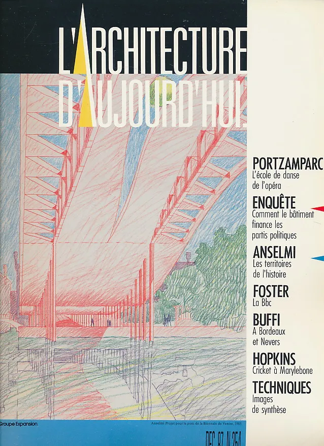 L architecture d Aujourd hui 254 1987