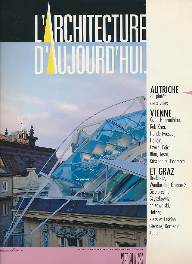 L architecture d Aujourd hui  264 1989