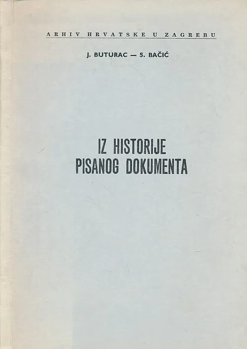Iz historije pisanog dokumenta
