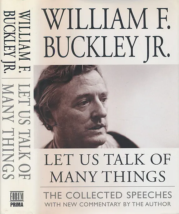 Let us talk of many things : the collected speeches