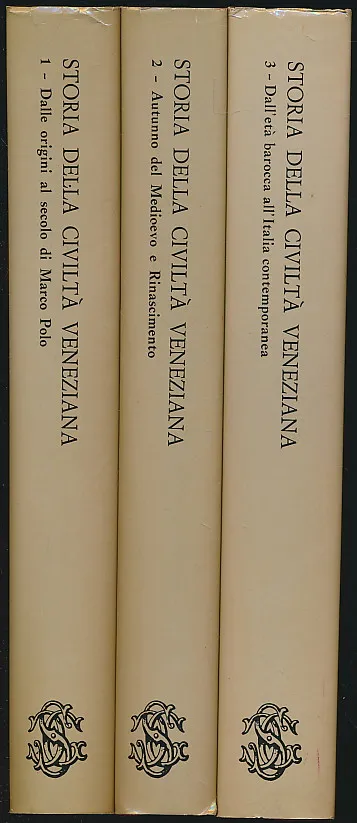 Storia della civilta Veneziana 1-3