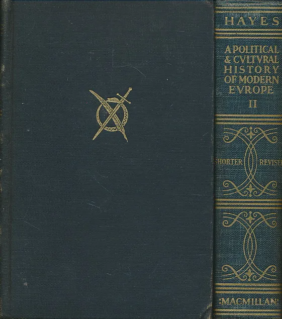 A Political and Cultural History of Modern Europe I-II