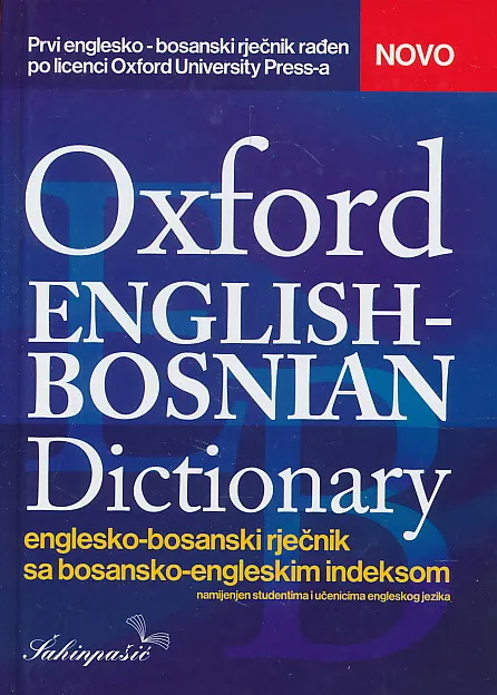 Oxford English-Bosnian Dictionary
