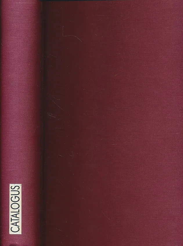 Catalogus Historico-Criticus Romanarum Editionum Saeculi XV.