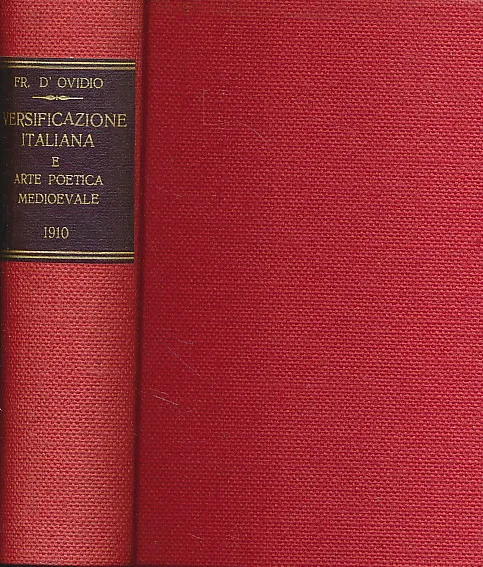 Versificazione e arte poetica medioevale