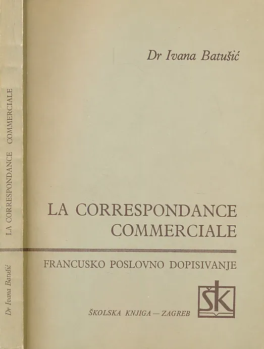 La correspondance commerciale