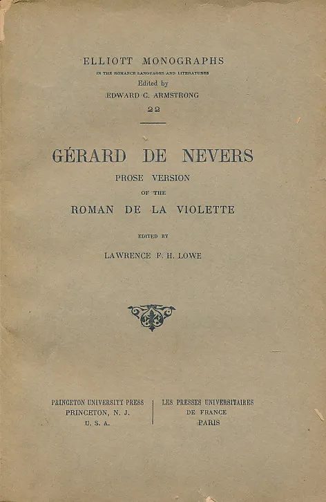 GERARD DE NEVERS