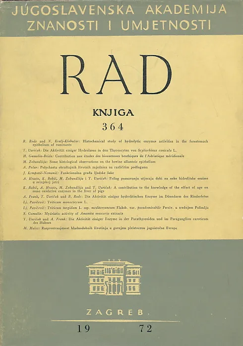 Rad JAZU 364/1972