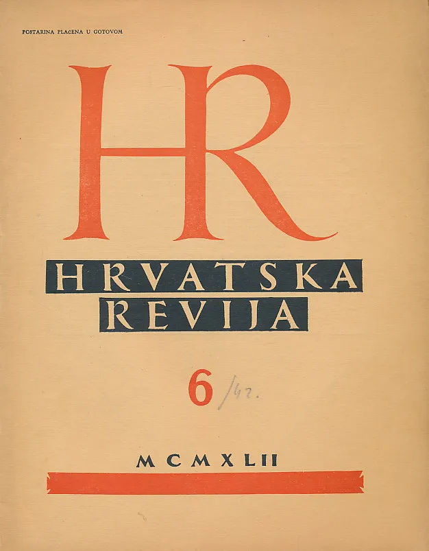 Hrvatska revija 6/1942
