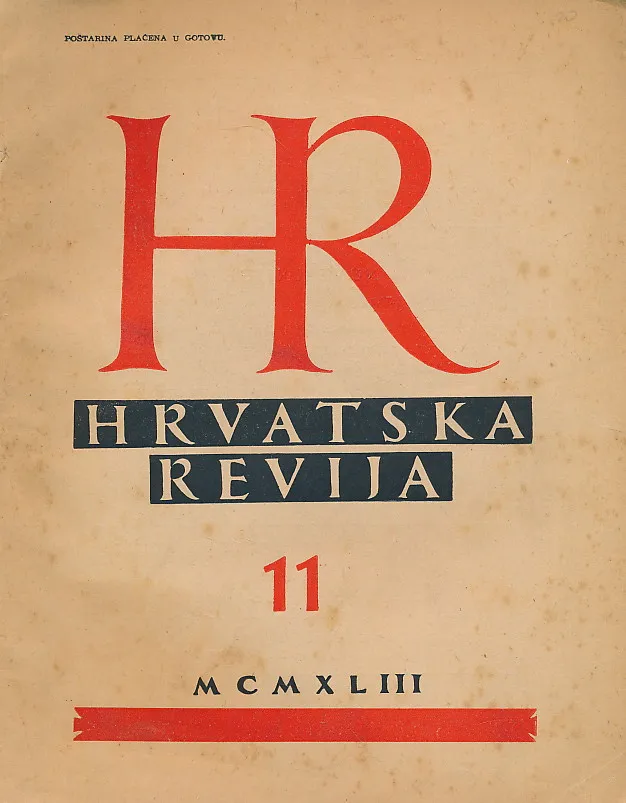Hrvatska revija 11/1943