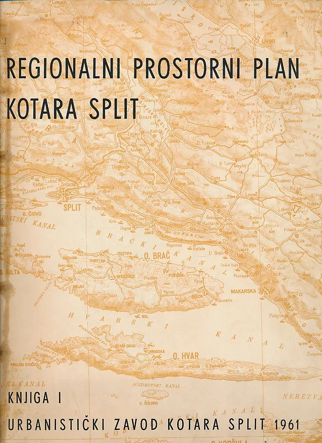 Regionalni prostorni plan kotara Split I-II