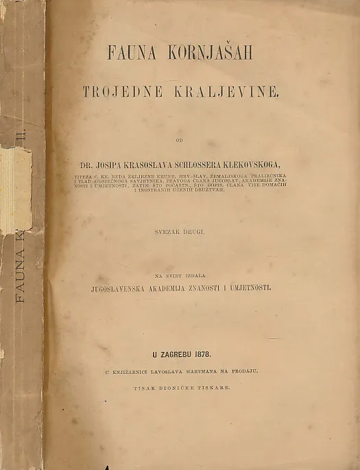 Fauna kornjaša trojedne kraljevine II. sv