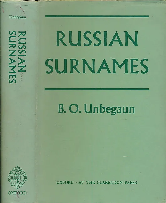 Russian surnames
