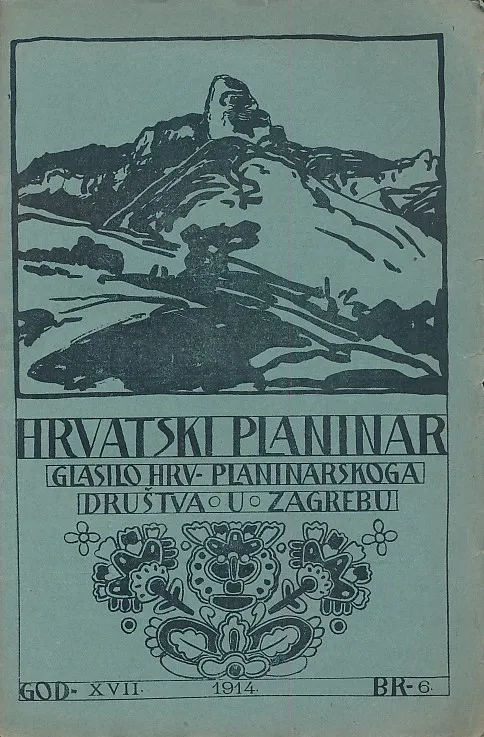 Hrvatski planinar 1914 broj 6
