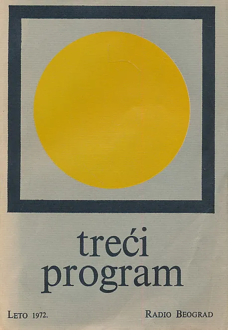 Treći program Radio Beograd Leto/1972