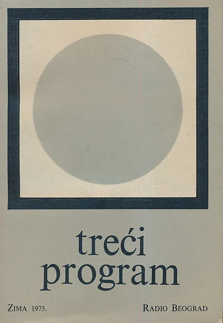 Treći program Radio Beograd Zima/1975