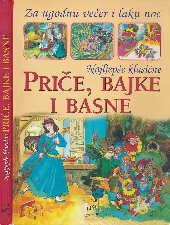 Najljepše klasične priče, bajke i basne : za ugodnu večer i laku noć